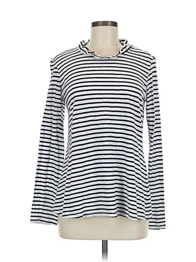 Pre-owned Stateside Long Sleeve Top White Cowl Neck Tops