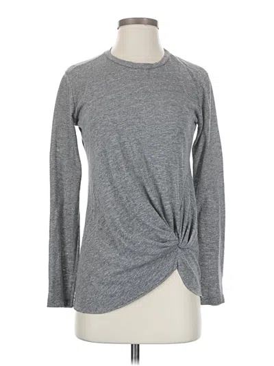 Pre-owned Stateside Long Sleeve T-shirt In Gray