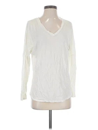 Pre-owned Stateside Long Sleeve T-shirt In Ivory