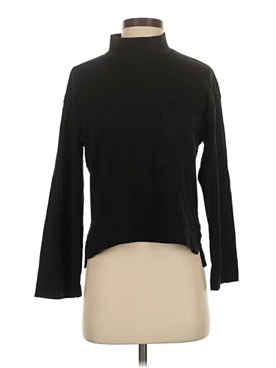 Pre-owned Stateside Long Sleeve Turtleneck In Black