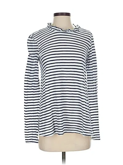 Pre-owned Stateside Long Sleeve Turtleneck In Blue