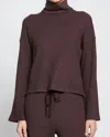 Stateside Luxe Thermal Turtleneck In Espresso In Brown