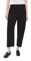 STATESIDE PONTE BARREL PANTS BLACK