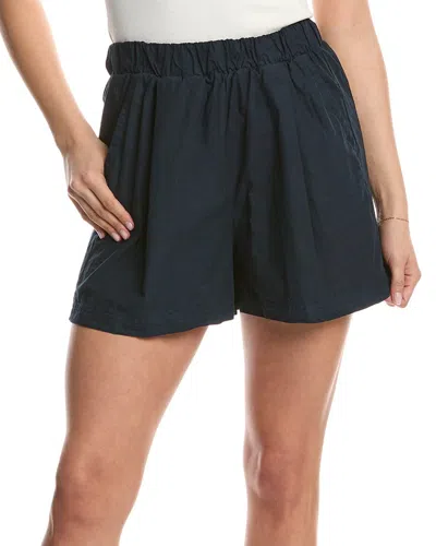 Stateside Poplin Casual Short In Navy