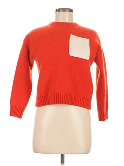 Pre-owned Stateside Pullover Sweater In Orange