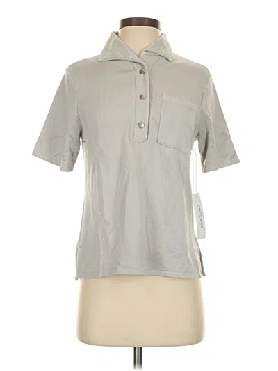 Stateside Short Sleeve Polo Shirt In Gray