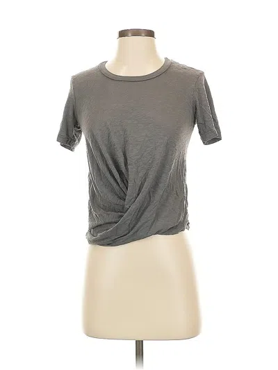 Pre-owned Stateside Short Sleeve T-shirt In Gray