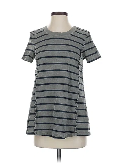 Pre-owned Stateside Short Sleeve T-shirt In Gray