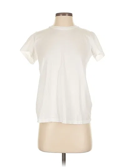 Pre-owned Stateside Short Sleeve T-shirt In White