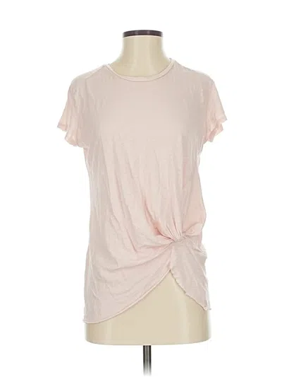 Pre-owned Stateside Short Sleeve T-shirt In Pink