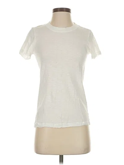 Pre-owned Stateside Short Sleeve T-shirt In White