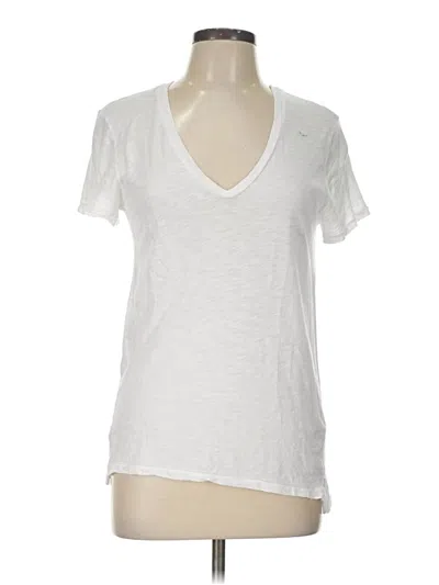 Pre-owned Stateside Short Sleeve T-shirt In White