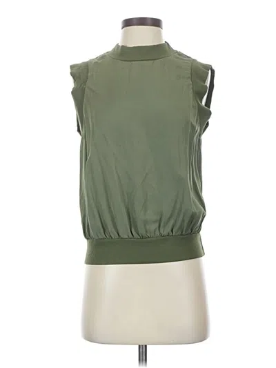 Pre-owned Stateside Sleeveless Blouse In Green