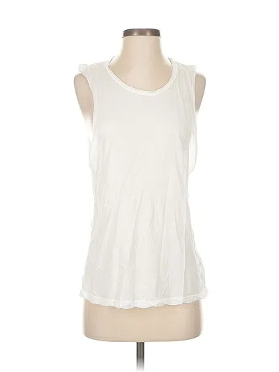 Pre-owned Stateside Sleeveless T-shirt In White