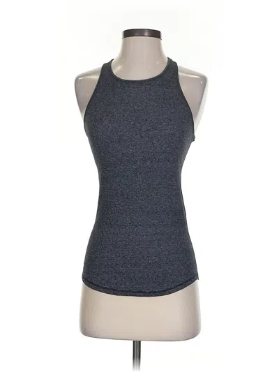 Pre-owned Stateside Sleeveless Top Gray Halter Neckline Tops