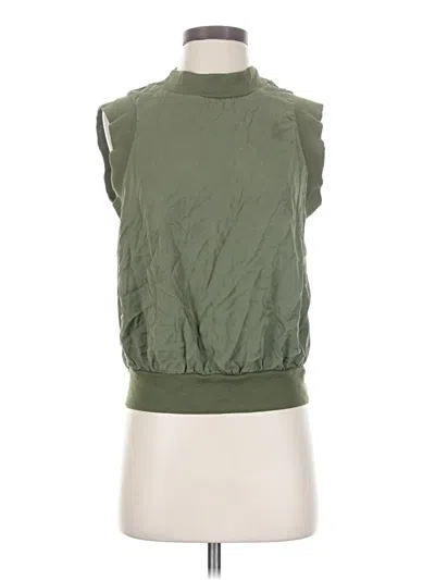 Pre-owned Stateside Sleeveless T-shirt In Green