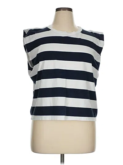 Pre-owned Stateside Sleeveless T-shirt In Silver