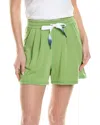 STATESIDE STATESIDE SOFTEST FLEECE PLEATED SHORT