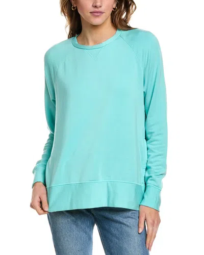 STATESIDE SOFTEST FLEECE RAGLAN SIDE SLIT SWEATSHIRT