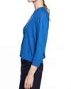 Stateside Supima Slub Sweatshirt Tee In True Blue In Blue