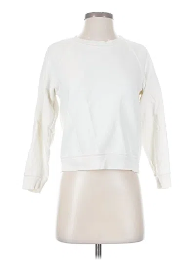 Pre-owned Stateside Sweatshirt In White