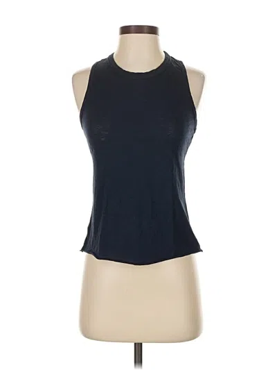 Pre-owned Stateside Tank Top Black Halter Neckline Tops