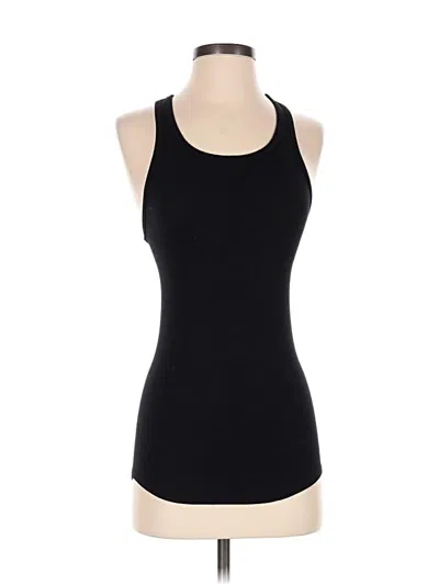 Pre-owned Stateside Tank Top Black Halter Neckline Tops
