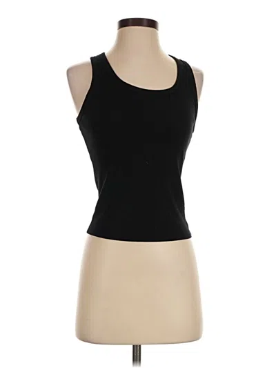 Pre-owned Stateside Tank Top Black Strapless Neckline Tops
