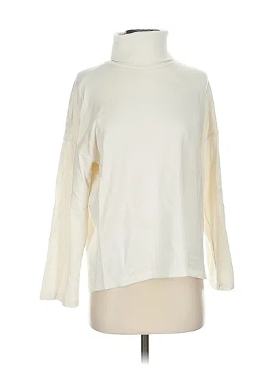 Pre-owned Stateside Turtleneck Sweater In White
