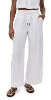 Stateside Voile Trousers White In White
