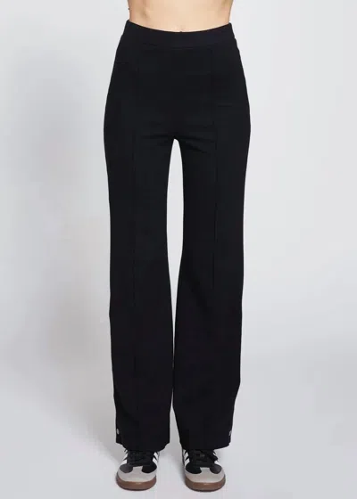 Stateside Women's Ponte Flare Trouser In Black