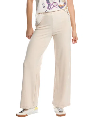 Stateside Wool-blend Flatback Pant In Beige