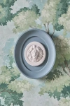 Statuette Plaster Framed Intaglio Gallery Wall Charm
