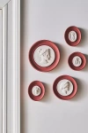 Statuette Plaster Framed Intaglio Gallery Wall Charm