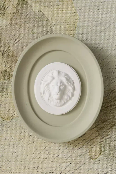 Statuette Sage Plaster Framed Intaglio Gallery Wall Charm