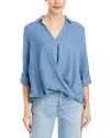 STATUS BY CHENAULT STATUS BY CHENAULT BUTTON FRONT TOP