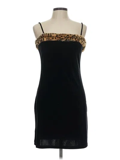Pre-owned Status Cocktail Dress In Black