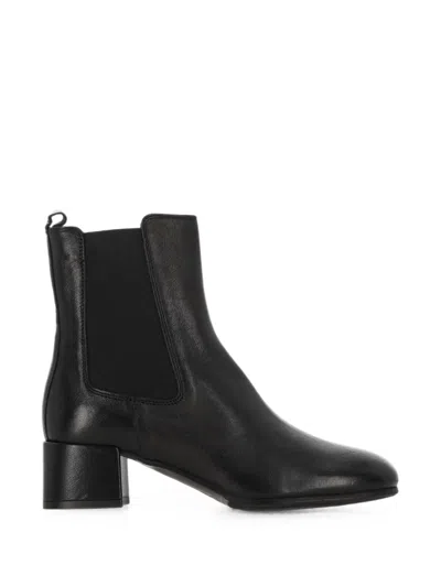 Status Elasticated Side-panel Ankle Boots In Black