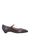 Status Woman Ballet Flats Plum Size 6 Leather