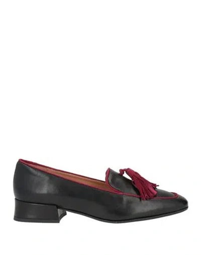 Status Woman Loafers Black Size 6 Leather