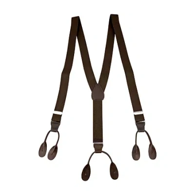 Status Xl Button End 1 1/4'' Suspender In Brown