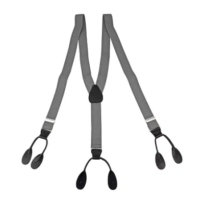 Status Xl Button End 1 1/4'' Suspender In Gray