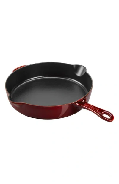 STAUB STAUB 11-INCH ENAMELED CAST IRON TRADITIONAL SKILLET