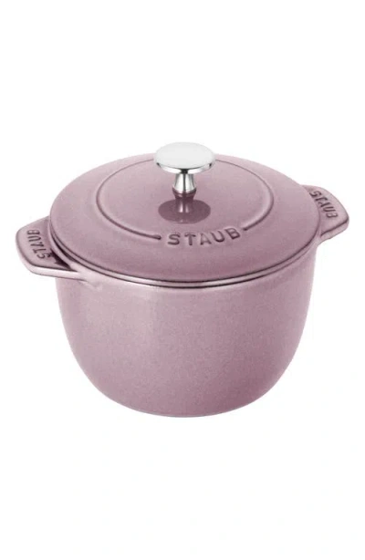 Staub Cast Iron 5-qt Essential Dutch Oven In Lilac At Urban Outfitters In Purple
