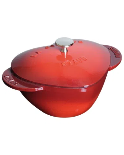STAUB STAUB 1.75QT HEART COCOTTE