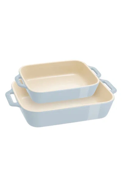 STAUB STAUB 2-PIECE CERAMIC RECTANGULAR BAKING DISHES
