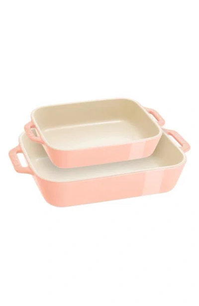 STAUB STAUB 2-PIECE CERAMIC RECTANGULAR BAKING DISHES
