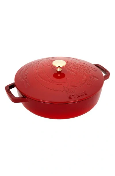 Staub 2.5-quart Enameled Cast Iron Braiser