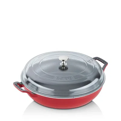 STAUB 3.5-QUART BRAISER WITH GLASS LID,14813006