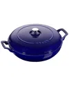 Staub Dark Blue 3.5 Qt. Braiser